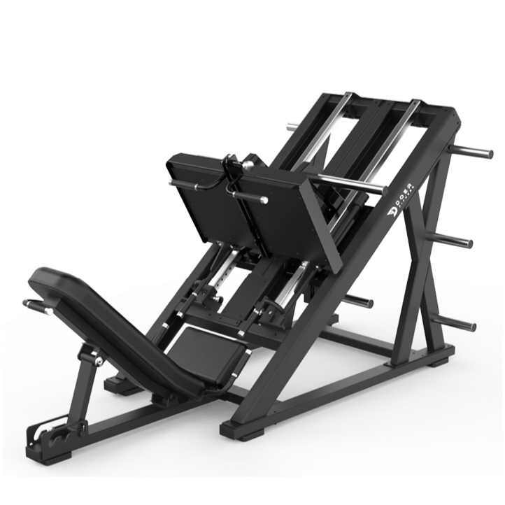 Doer Fitness Black Series Plate-Loaded Iso-Lateral Leg Press – commercial-grade strength equipment for lower body training