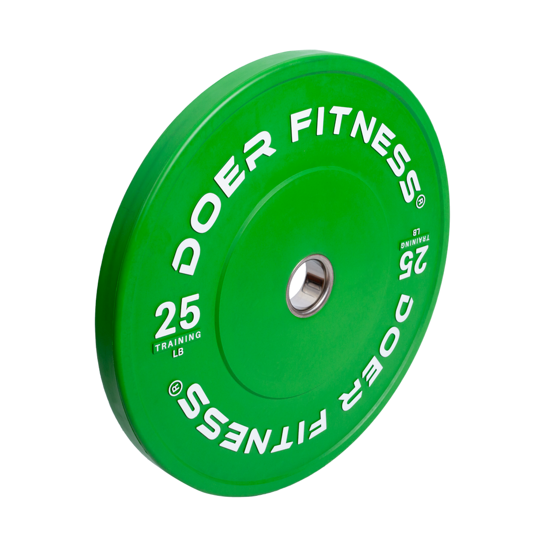 Color Bumper Plates 25 lb (Pair) - Doer Fitness
