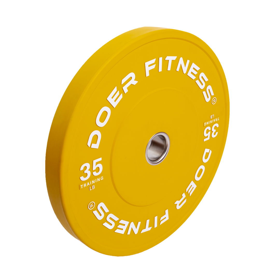 Color Bumper Plates 35 lb (Pair) - Doer Fitness