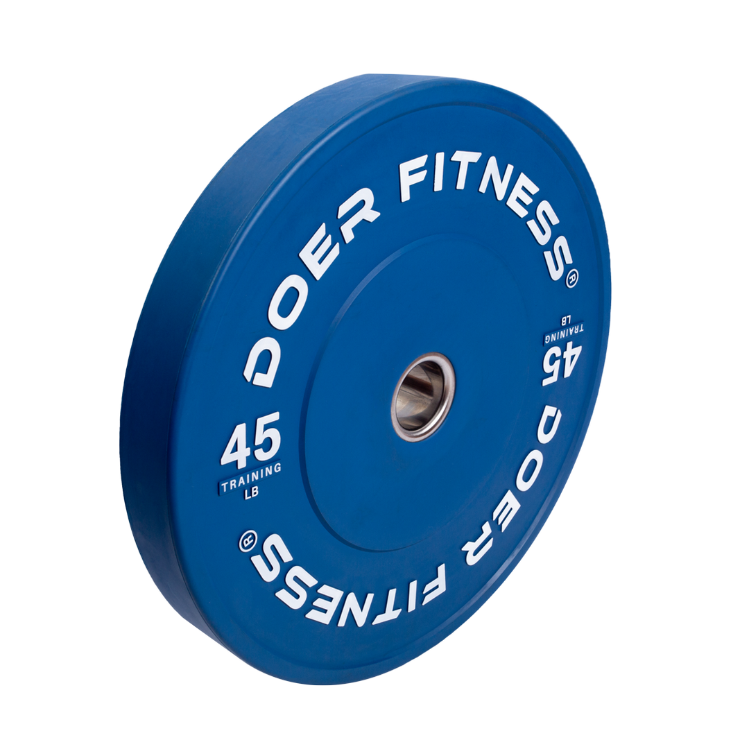 Color Bumper Plates 45 lb (Pair)   - Doer Fitness