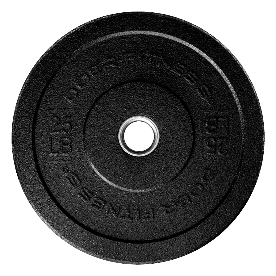 Black CM Plates 25 lb (Pair)  Plates - Doer Fitness
