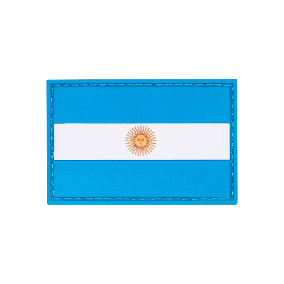 Argentina Flag Rubber Patch - Doer Fitness