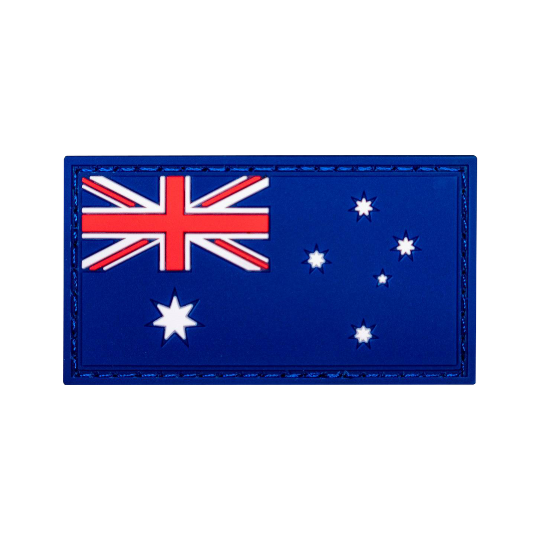 Australia Flag Rubber Patch   - Doer Fitness