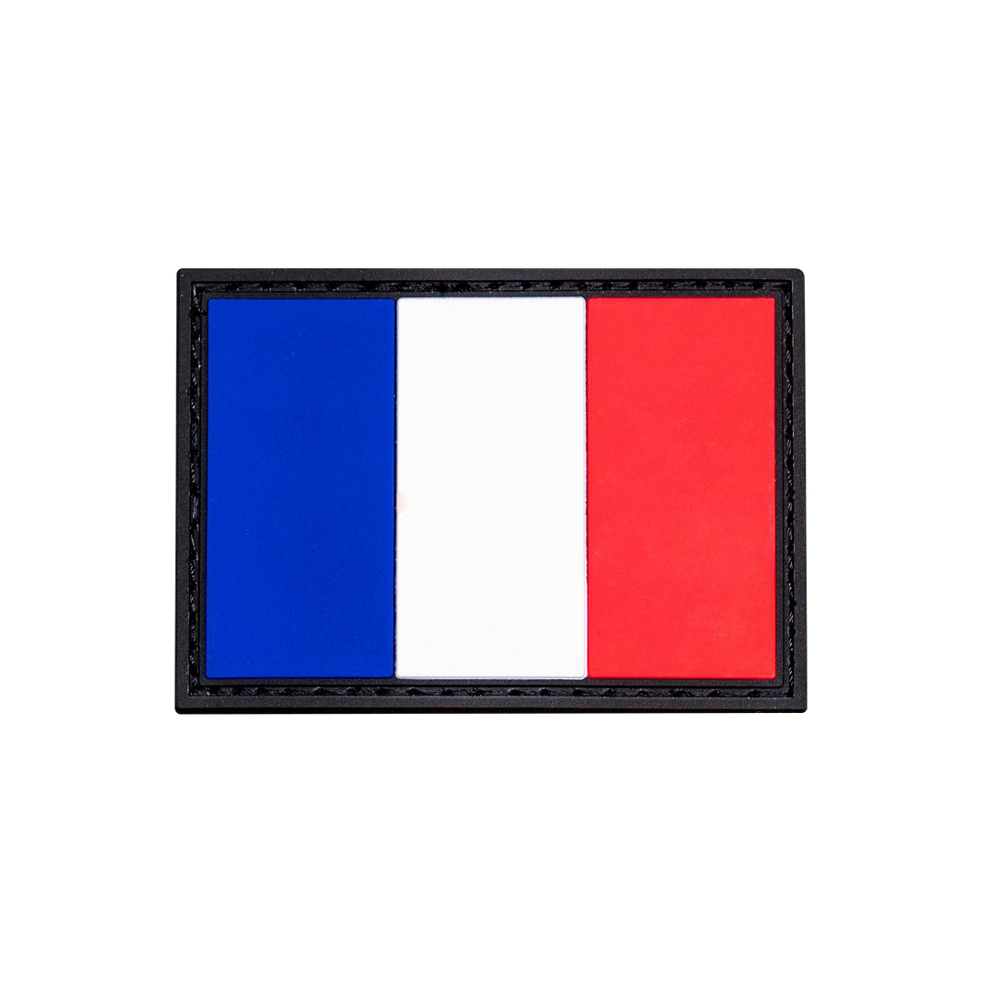 Francia Flag Rubber Patch - Doer Fitness