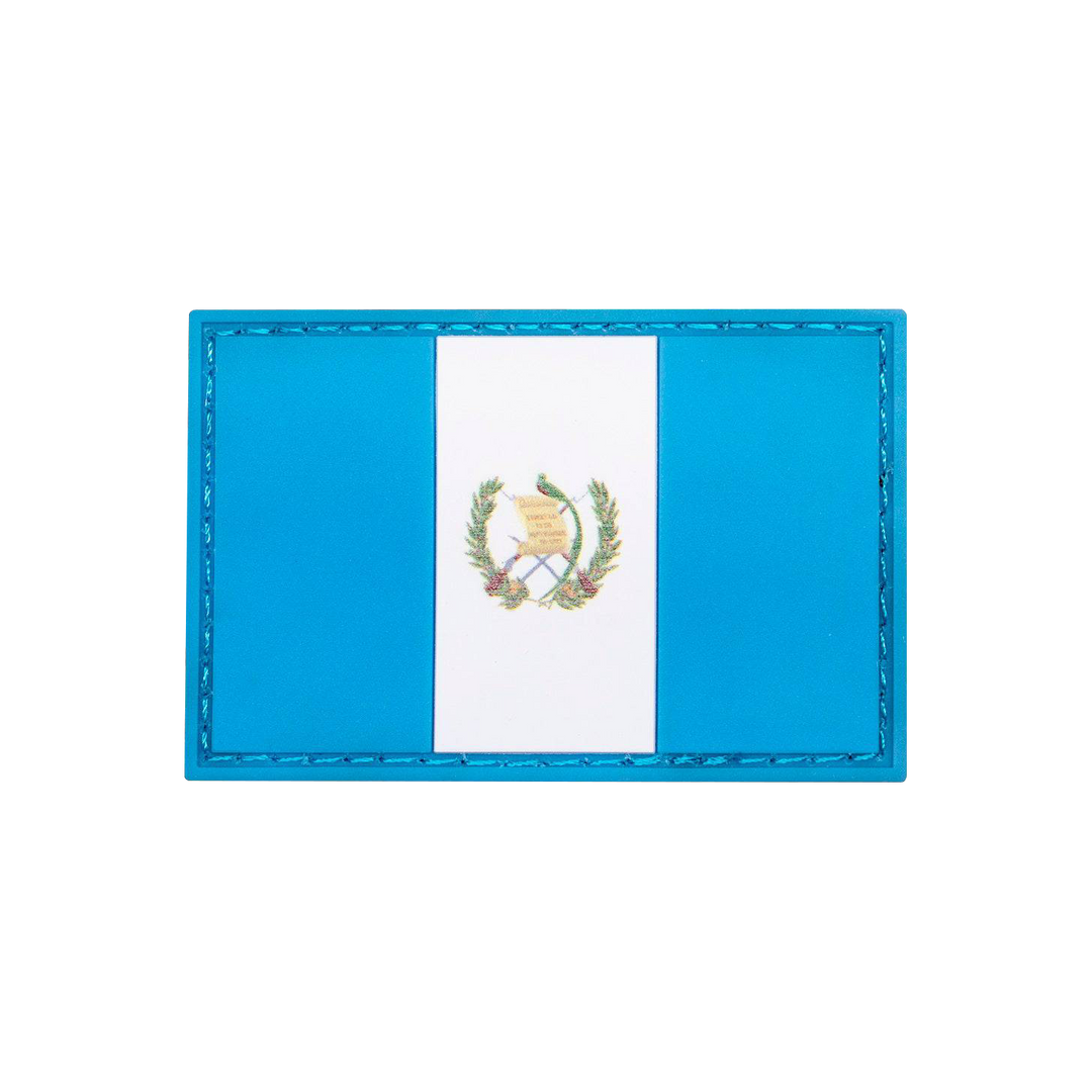 Guatemala Flag Rubber Patch   - Doer Fitness