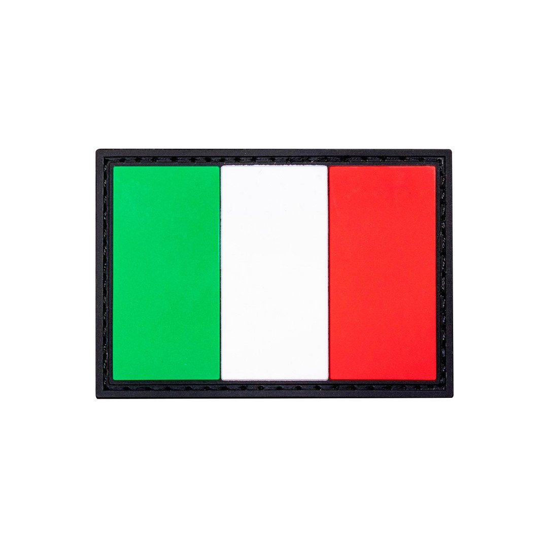 Italia Flag Rubber Patch   - Doer Fitness