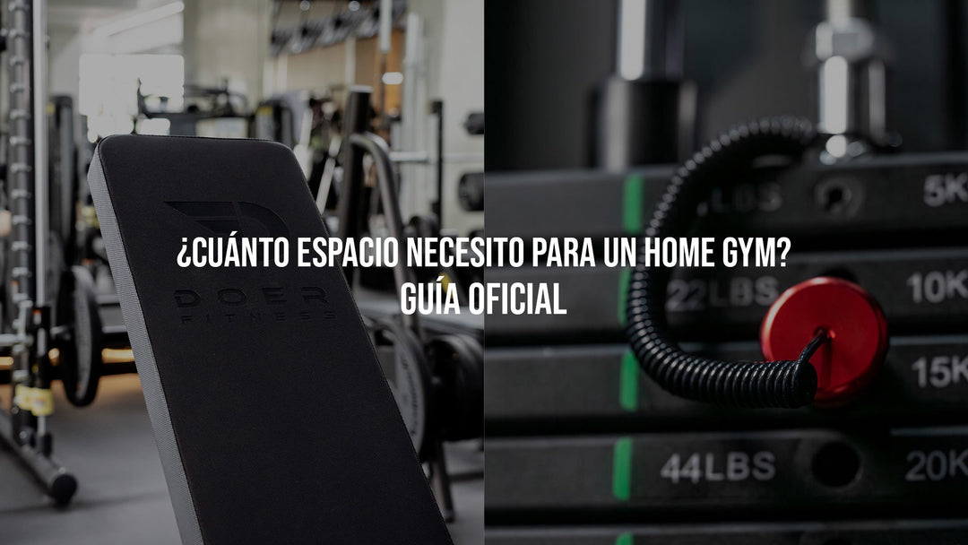 ¿Cuánto espacio necesito para un home gym? Guía Oficial