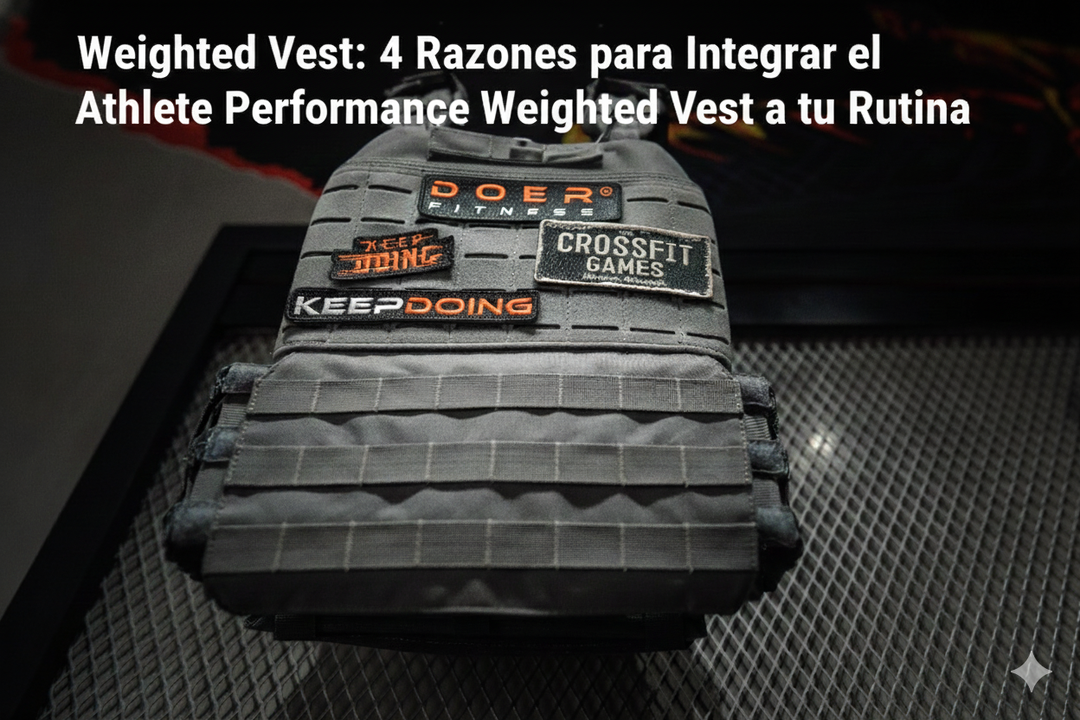 Weighted Vest: 4 Razones para Integrar el Athlete Performance Weighted Vest a tu Rutina