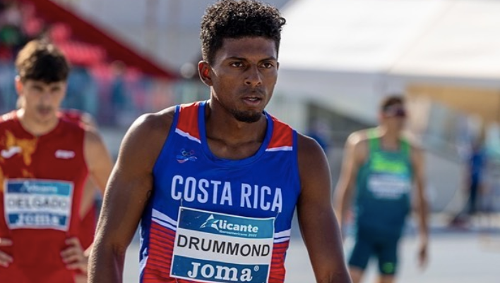 En su primer Campeonato Mundial de Atletismo Gerald Drummond quedó dentro del top 15