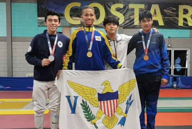 Tico Daniel Ojeda ganó medalla de plata en Copa de Mundo de Espada Juvenil