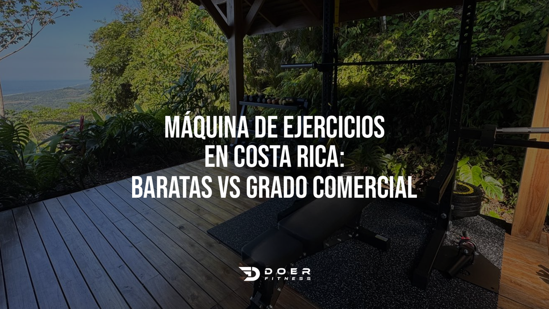 Máquina de Ejercicios en Costa Rica: Baratas vs Grado Comercial