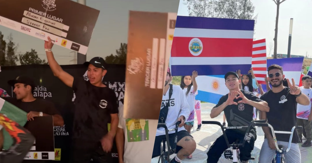 ¡Orgullo! Tico Álvaro Esquivel se consagra campeón de la Copa Latina de BMX Freestyle