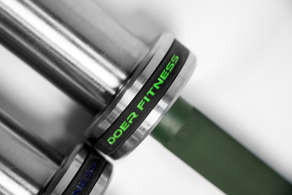 Elite Short Barbell 35lbs Doer   - Doer Fitness