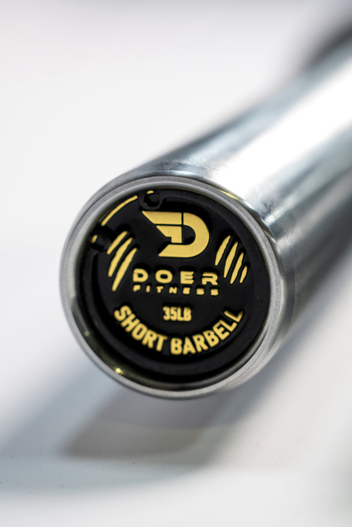 Elite Short Barbell 35lbs Doer   - Doer Fitness