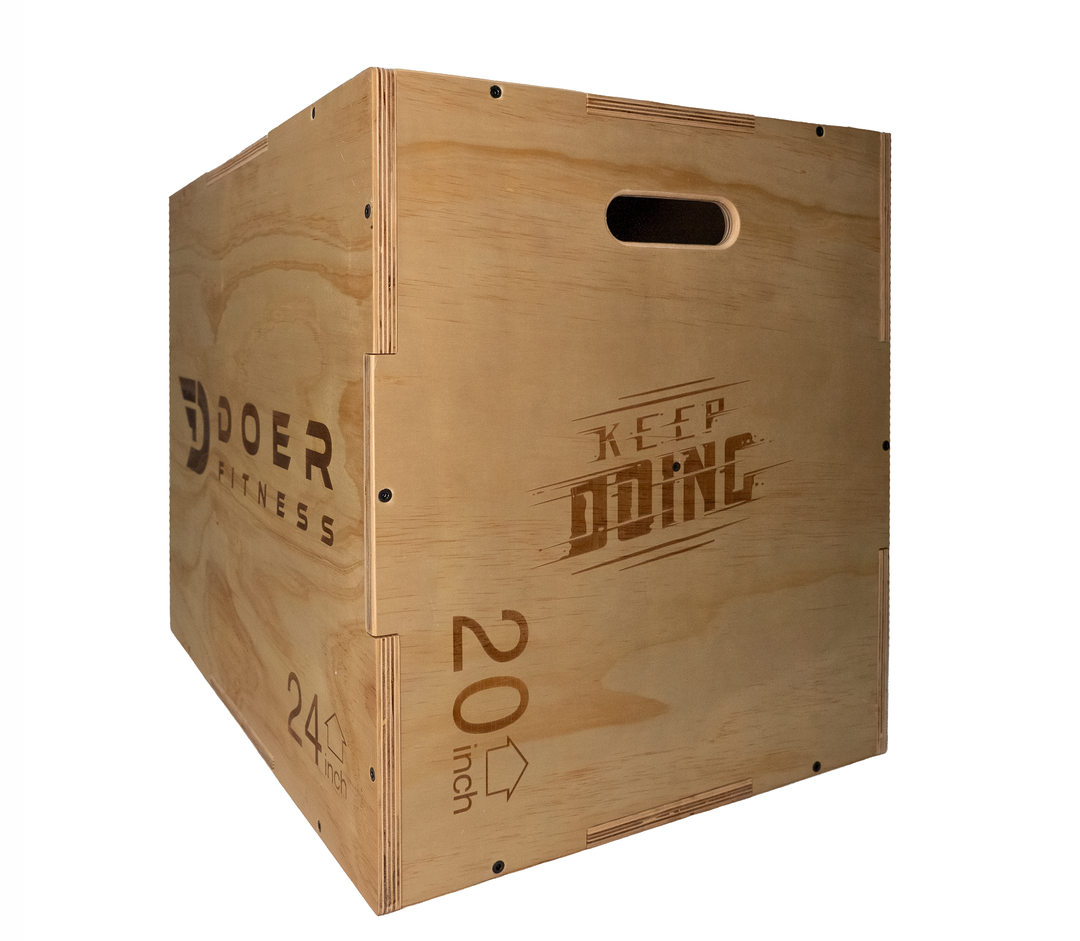 Plyometric Wooden Box  Conditioning - Doer Fitness