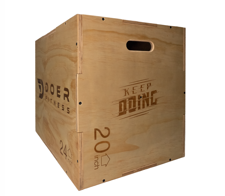 Plyometric Wooden Box  Conditioning - Doer Fitness
