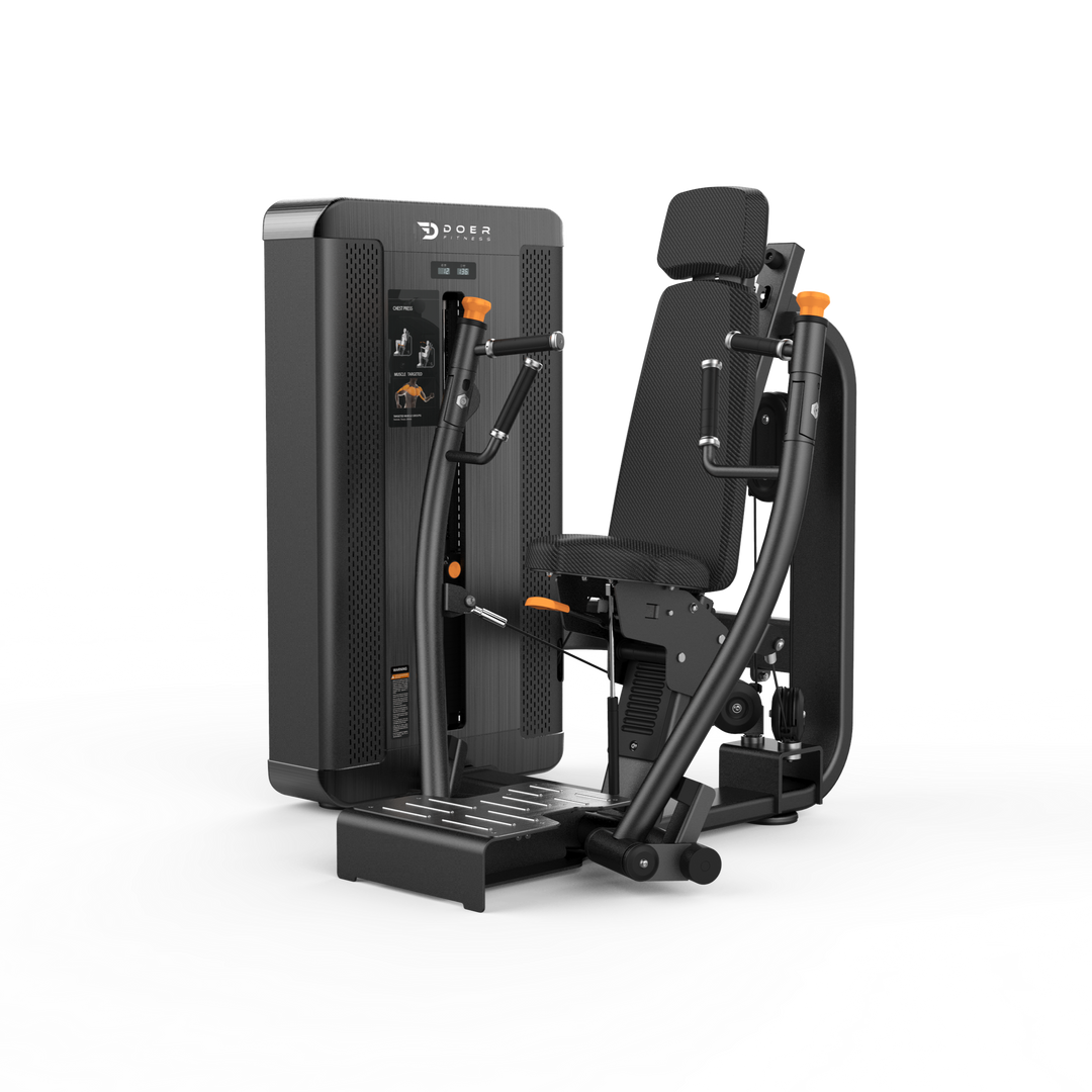 Chest Press - Horizontal press station for upper body power.