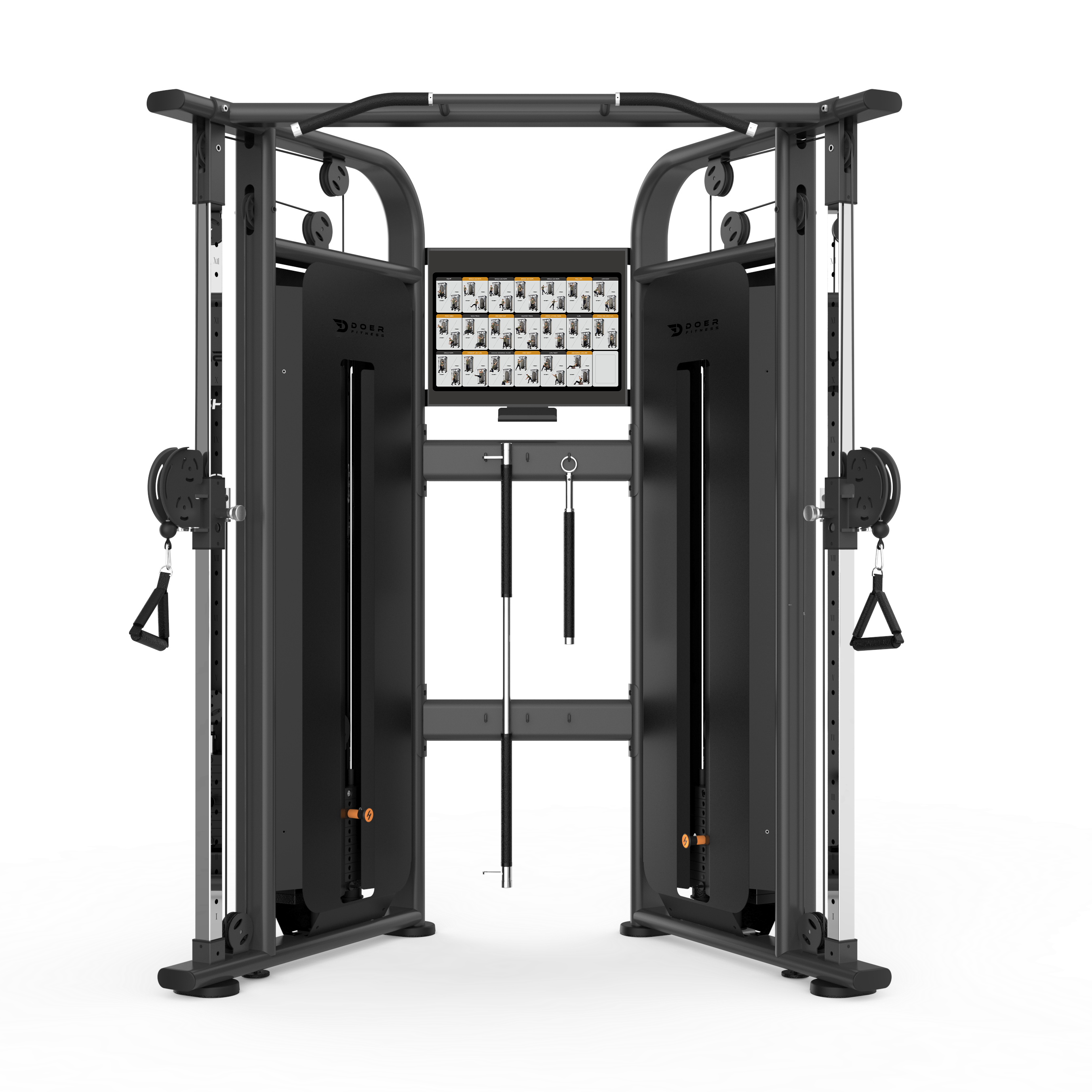 Doer Machine DUAL ADJUSTABLE PULLEY – DOER Black Series