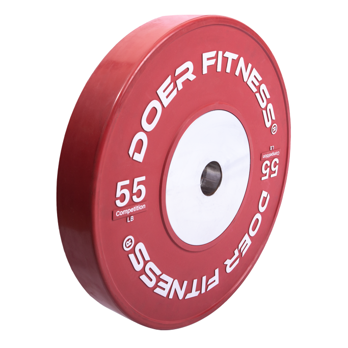 Elite Competition Plate Pair 55 lb   - Doer Fitness