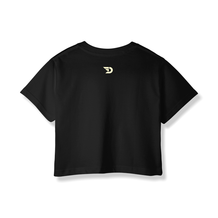 Doer Fitness-Crop Top Black   - Doer Fitness