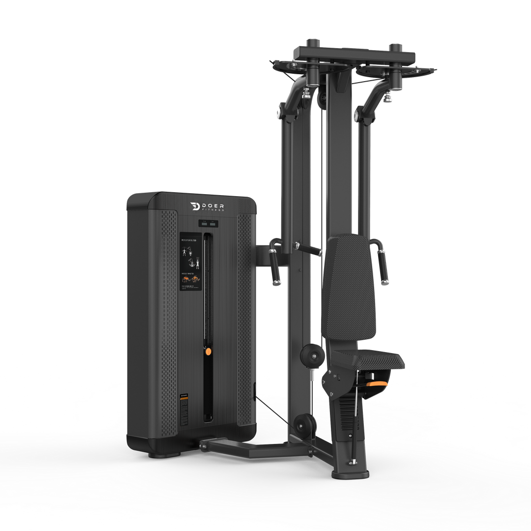 Pec Fly/Rear Delt - Dual-purpose upper body machine for chest and posterior delts.
