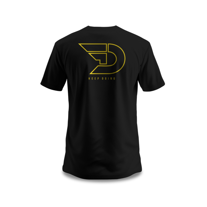 Keep doing T-shirt Men´s Black   - Doer Fitness