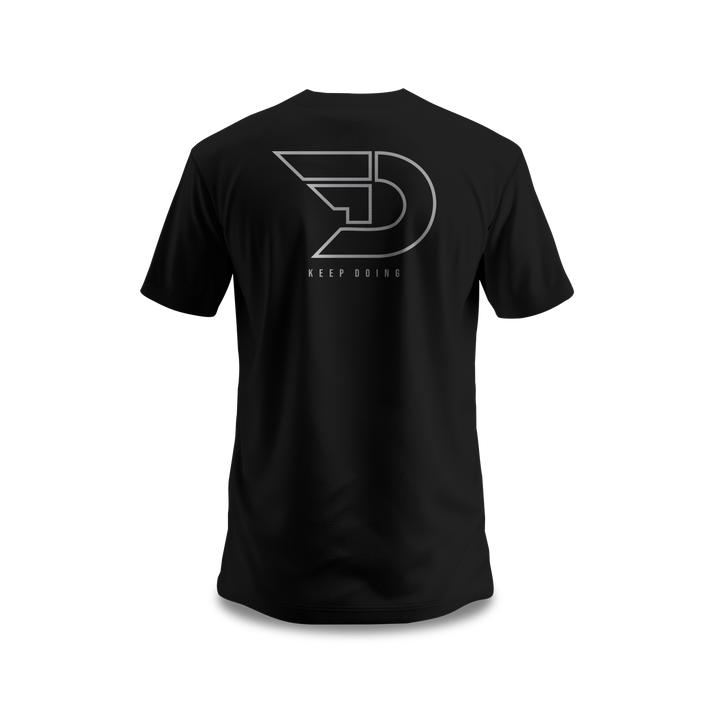 Keep doing T-shirt Men´s Black   - Doer Fitness