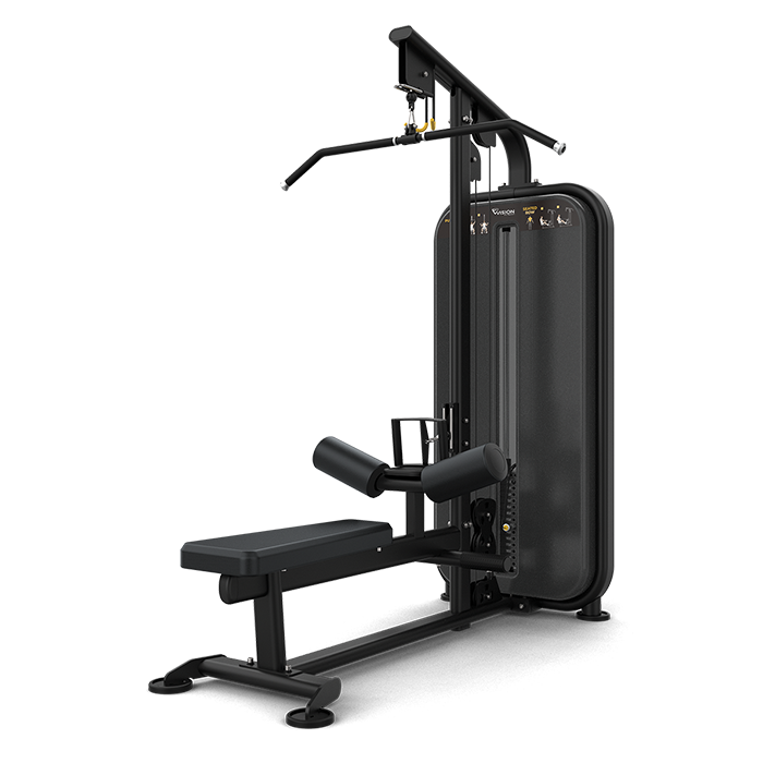 Vision Fitness lat pull down / seated row   - Doer Fitness