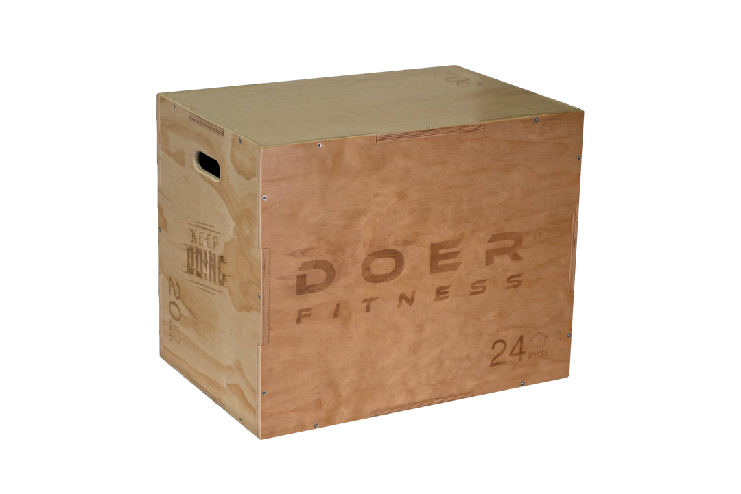 Plyometric box + Hex Dumbbells - Doer Fitness