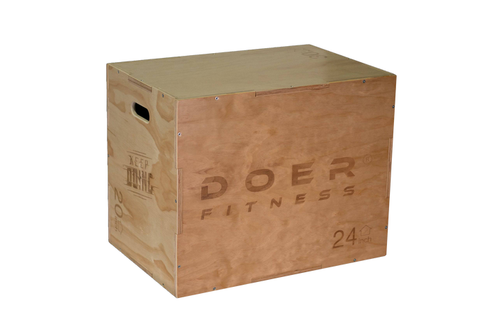 Plyometric box + Hex Dumbbells - Doer Fitness