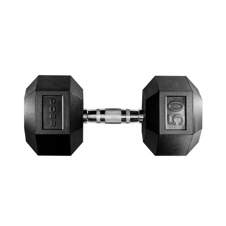 Hex Dumbbells pair 50 lb - Doer Fitness