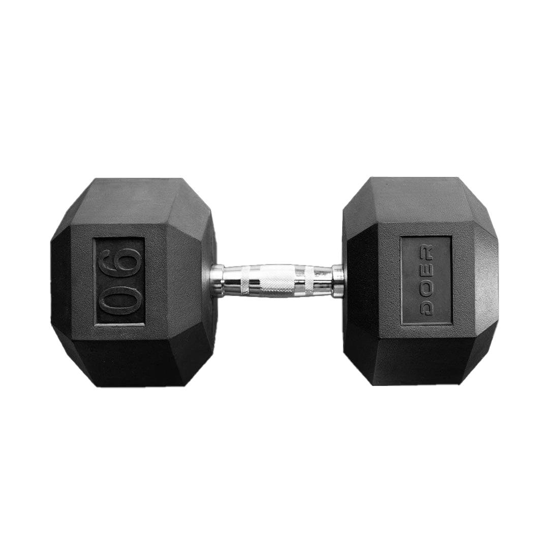 Hex Dumbbells pair 90lb - Doer Fitness