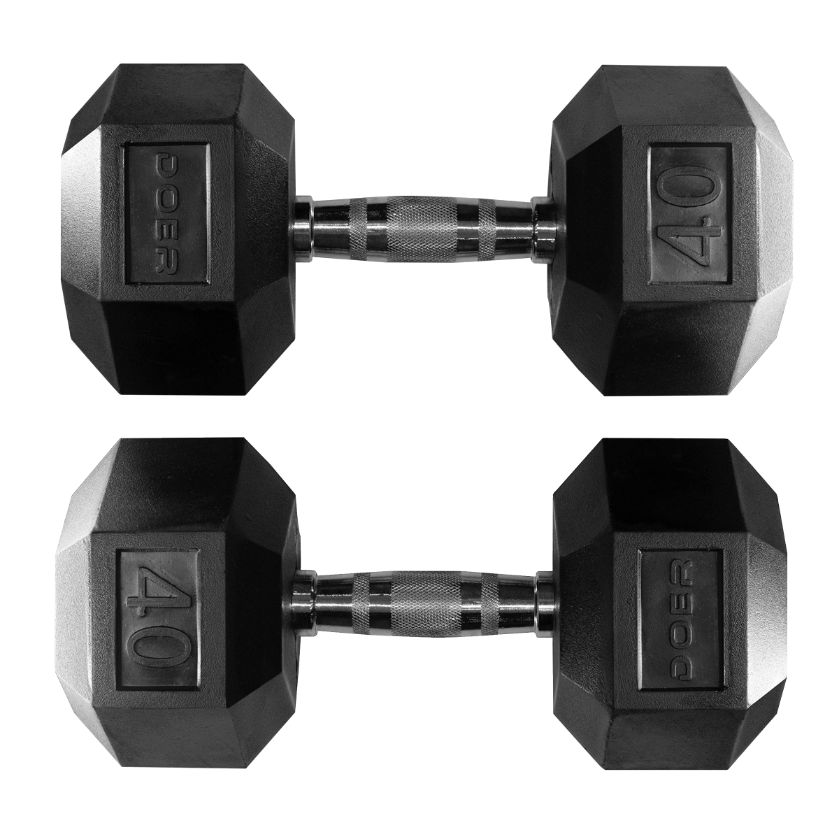 Hex Dumbbells pair 40lb
