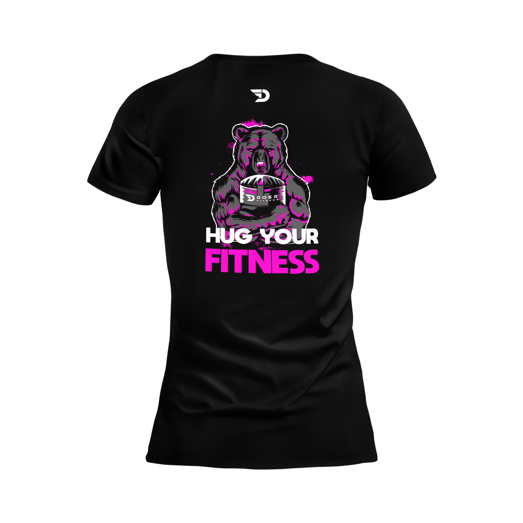 Hug Your Fitness WomanT-Shirt  T-Shirts - Doer Fitness