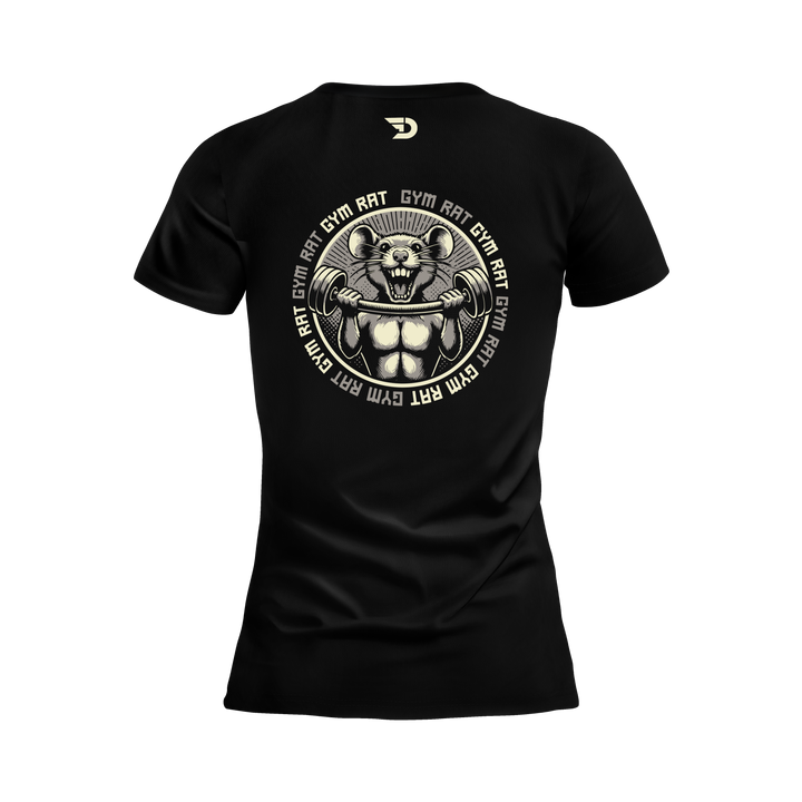 Gym Rat Woman T-Shirt  T-Shirts - Doer Fitness