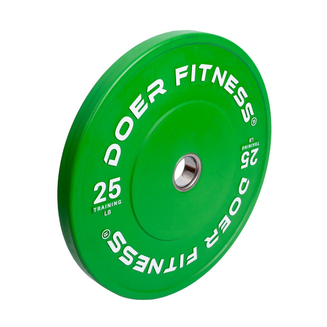 Color Bumper Plates 25 lb (Pair)   - Doer Fitness