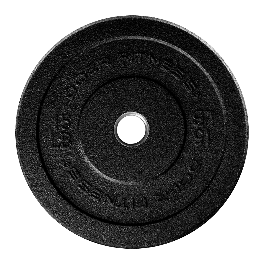 Black CM Plates 15 lb (Pair)  Plates - Doer Fitness