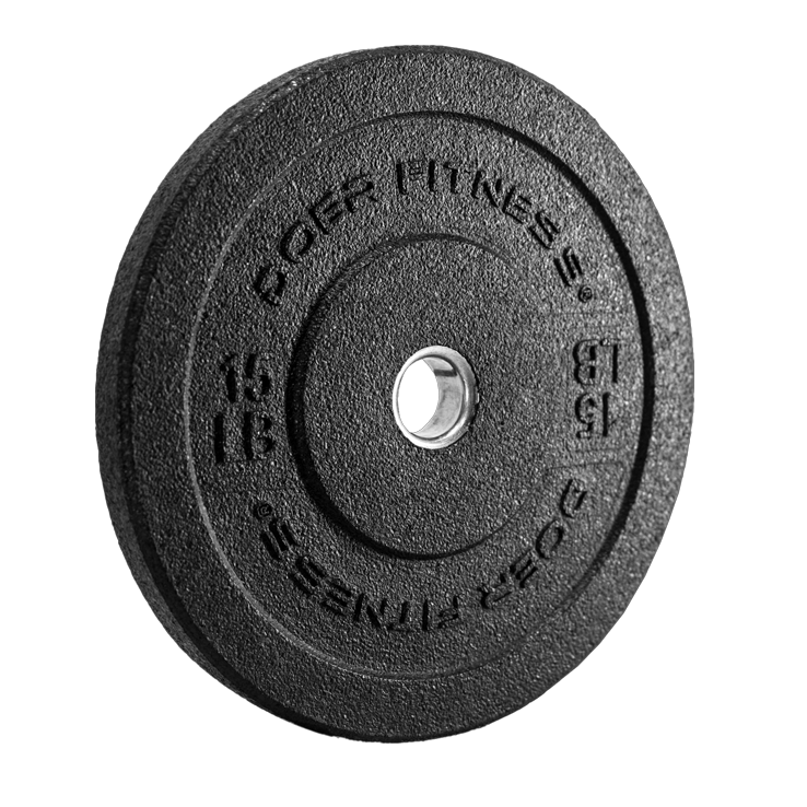 Black CM Plates 15 lb (Pair)  Plates - Doer Fitness