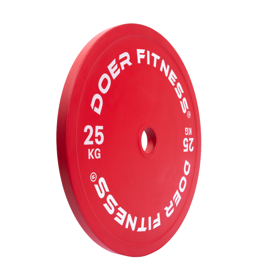 Calibrated Powerlifting Steel Plates 25 KG (Pair)   - Doer Fitness