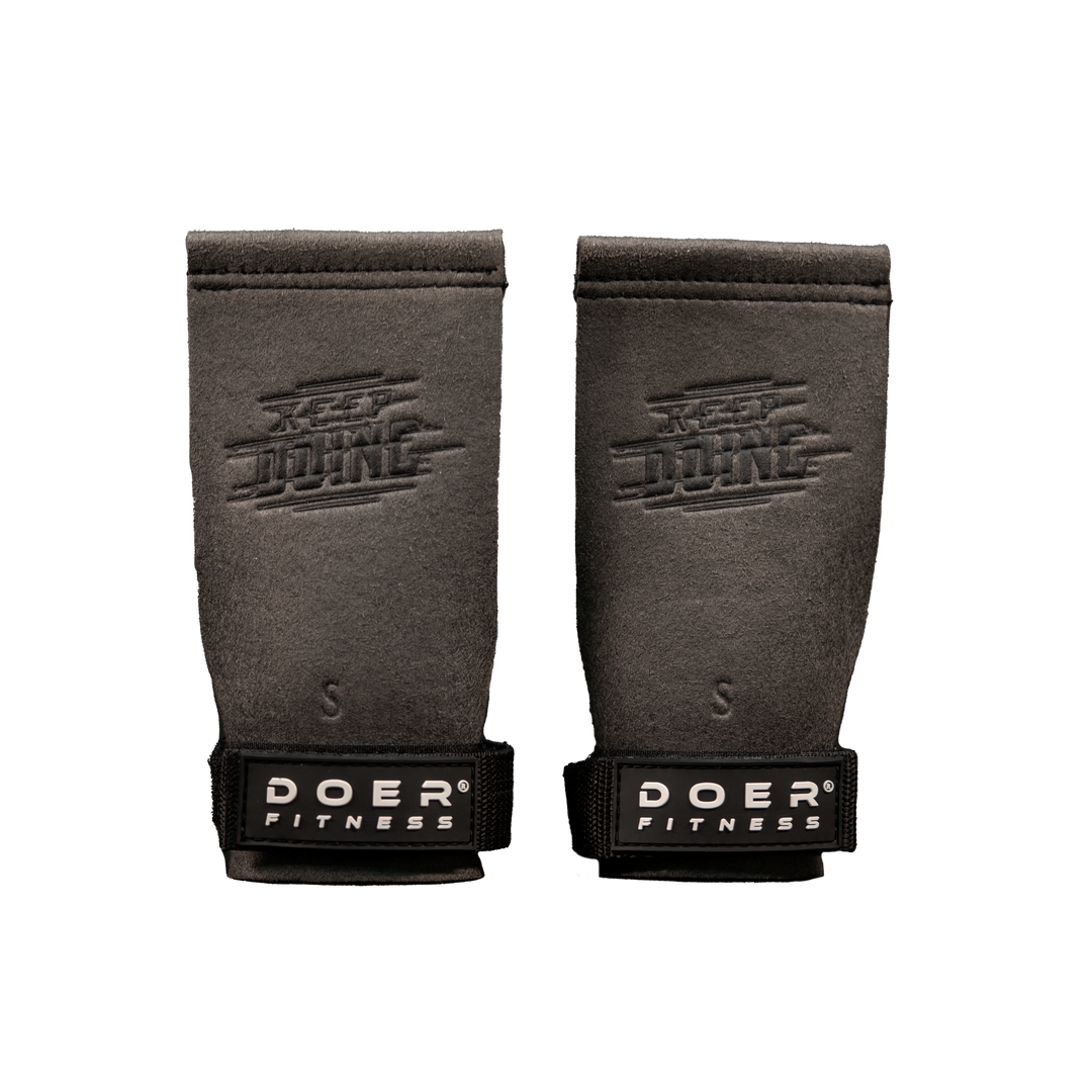 FINGERLESS ATHLETE PERFORMANCE H-LEATHER GRIPS 3.0   - Doer Fitness