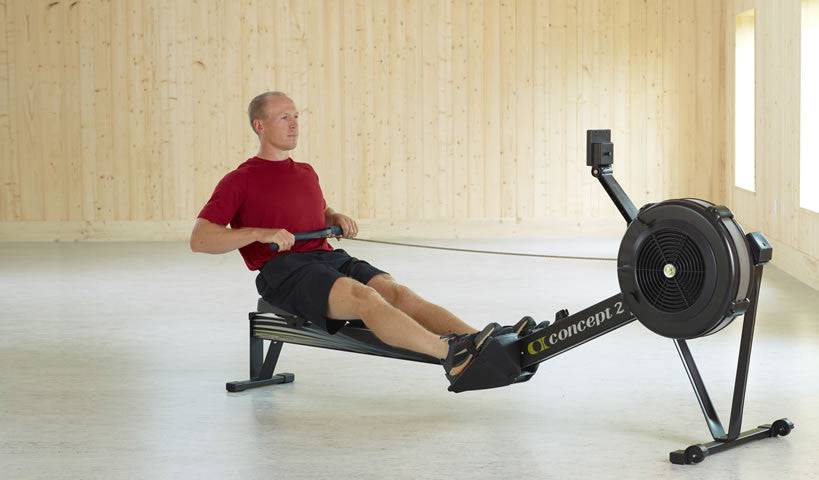 CONCEPT 2 MODEL D ROWER "BLACK"// Remo  Conditioning - Doer Fitness