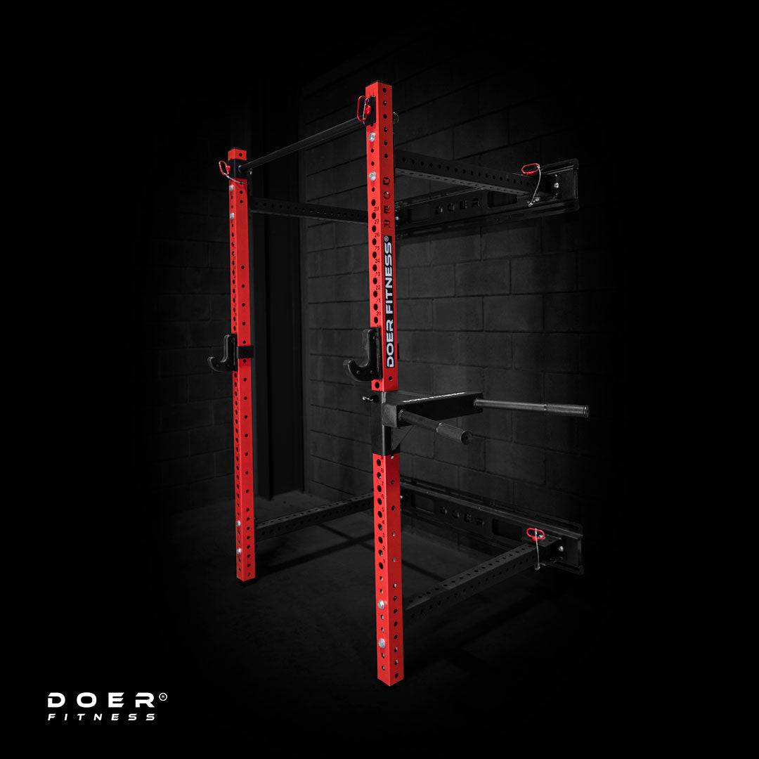 Fold Back Wall Mount Rack   - Doer Fitness