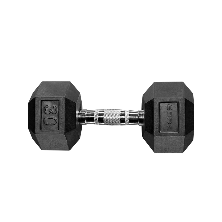 Hex Dumbbells pair 30 lb   - Doer Fitness