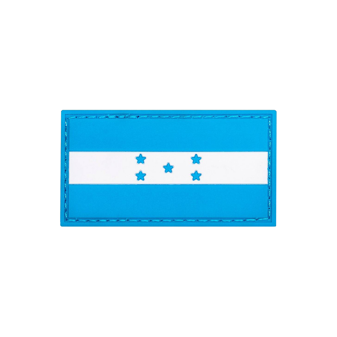 Honduras Flag Rubber Patch   - Doer Fitness