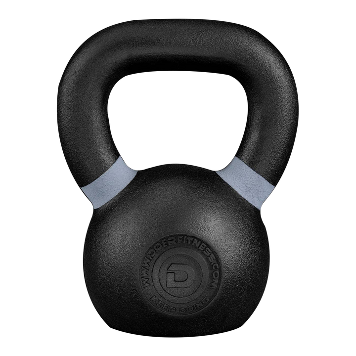 Black Kettlebell 06 kg / 13 lb  Kettlebells - Doer Fitness