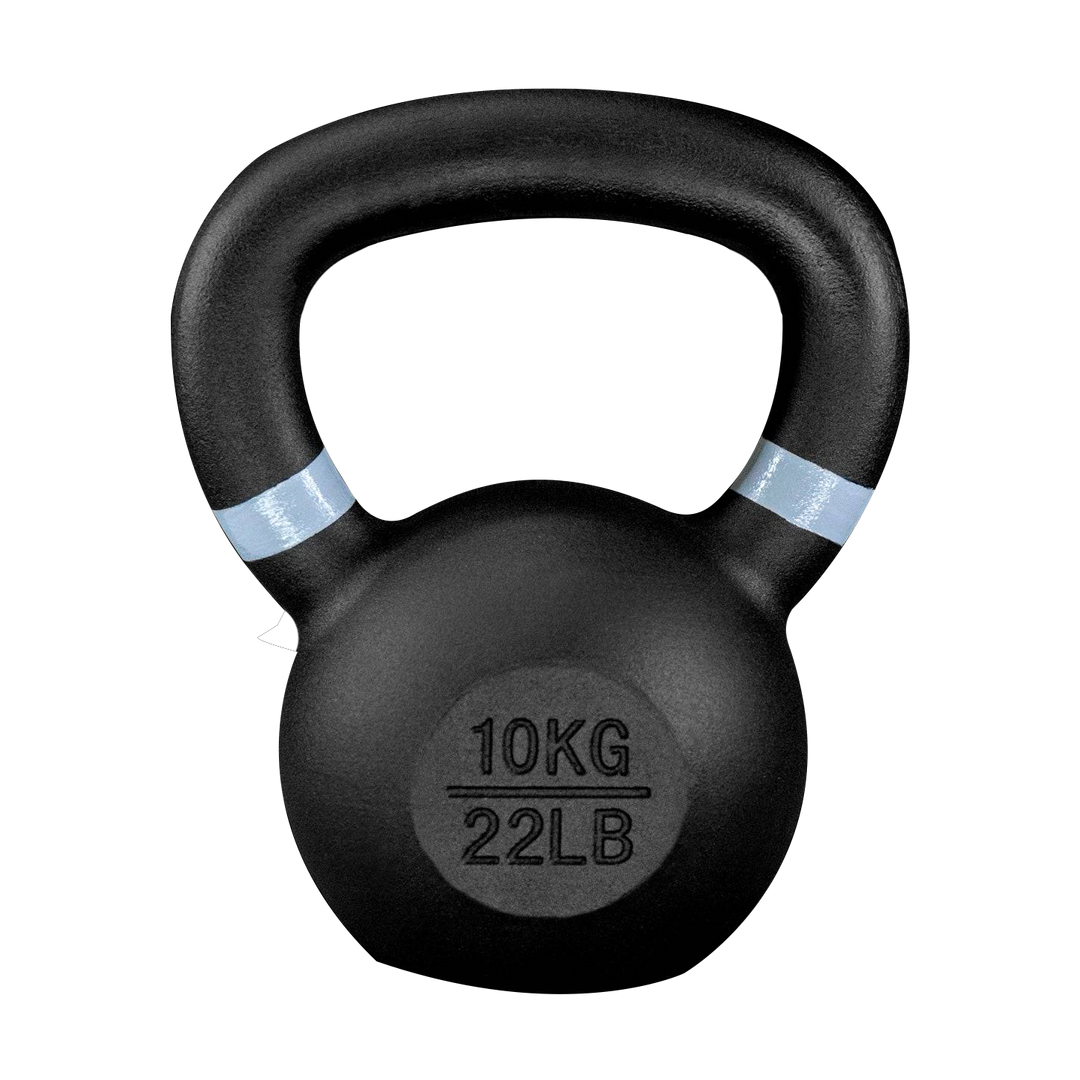 Black Kettlebell 10 kg / 22 lb  Kettlebells - Doer Fitness