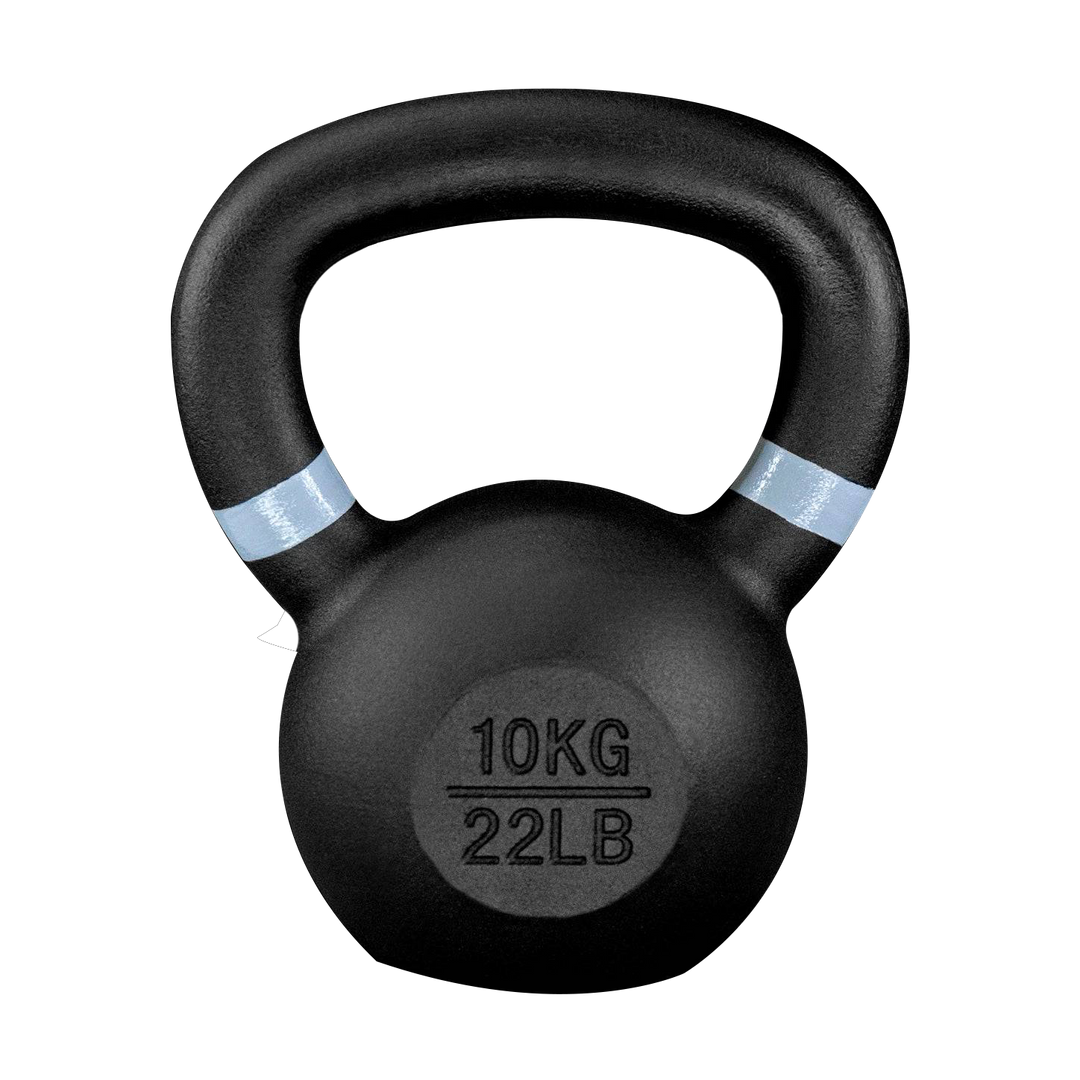 Black Kettlebell 10 kg / 22 lb – Doer Fitness