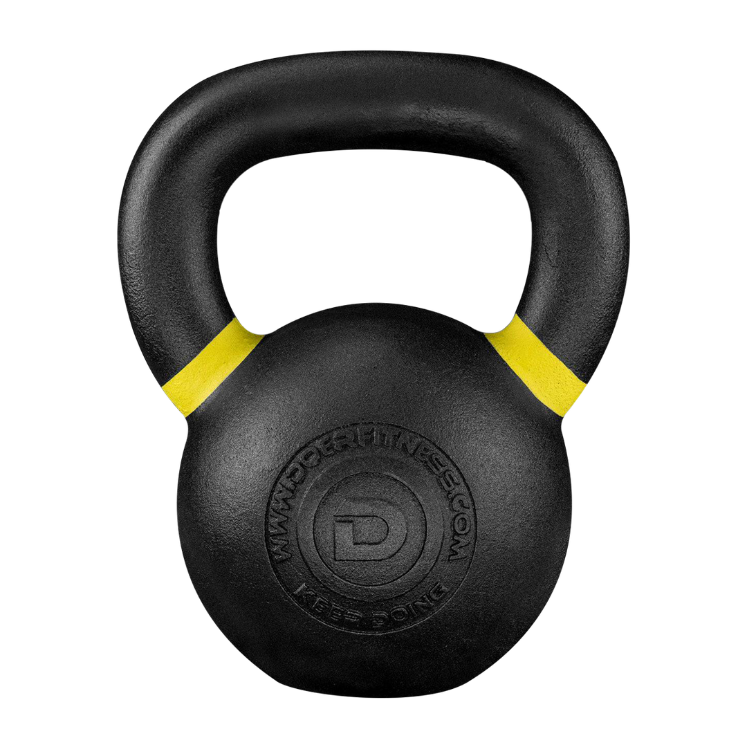 Black Kettlebell 16 kg / 35 lb  Kettlebells - Doer Fitness