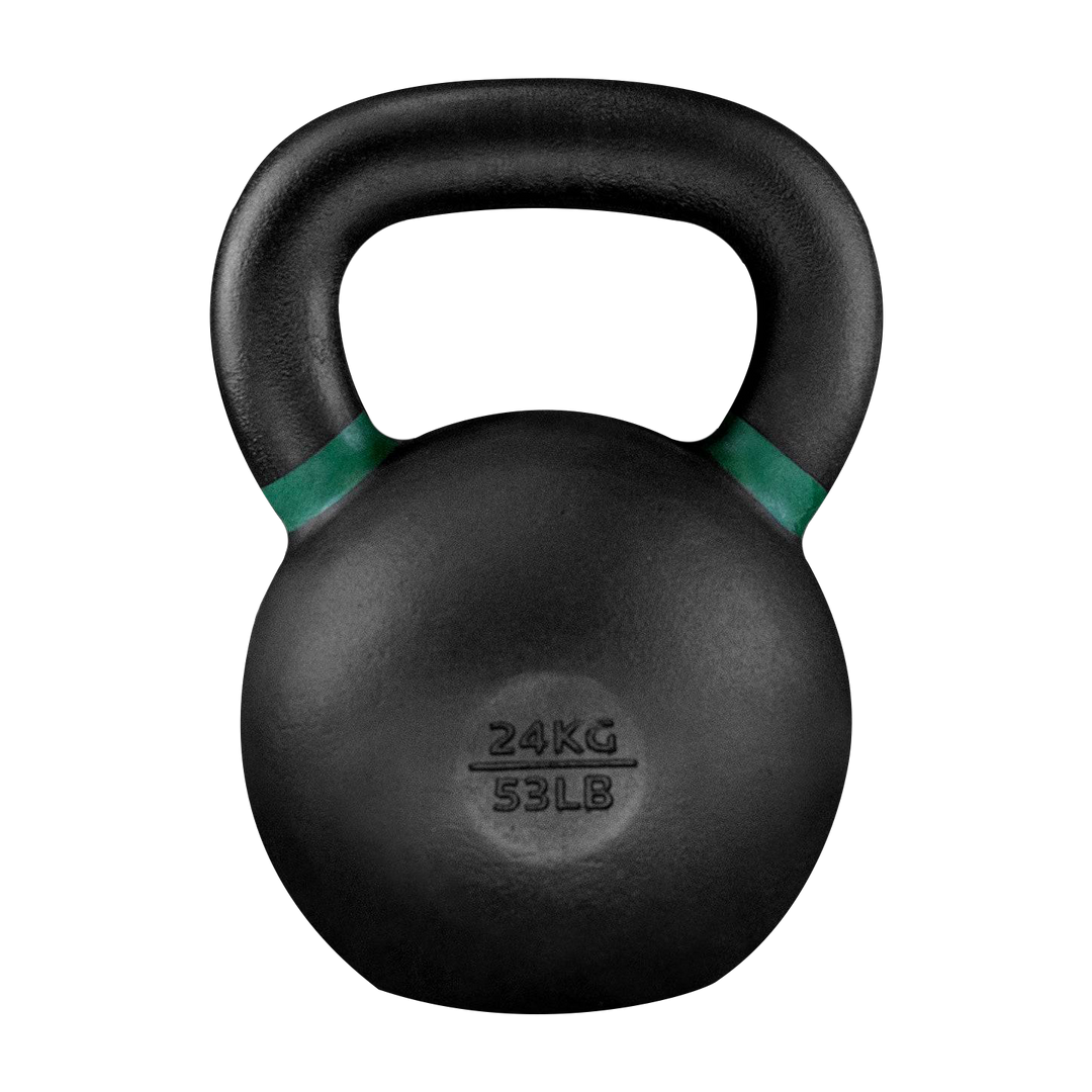 Black Kettlebell 24 kg / 53 lb  Kettlebells - Doer Fitness