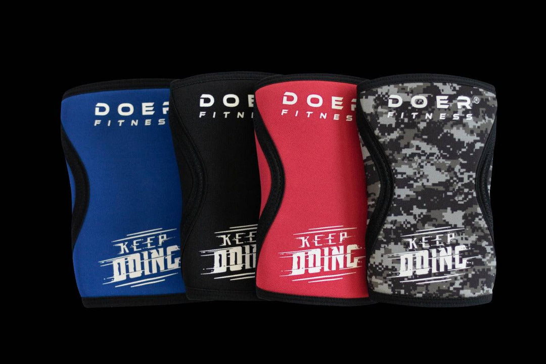 Knee sleeves 7mm - Athlete Performance   - Doer Fitness